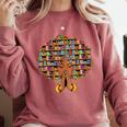 History Month Afro Women Girls Book Lover Librarian Comfort Colors Sweatshirt Orchid History Month Afro Women Girls Book Lover Librarian Comfort Colors Sweatshirt Orchid