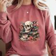 You Had Me At Trigger Warning Dark Romance Smutt Book Reader Comfort Colors Sweatshirt Orchid