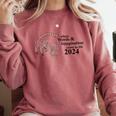 Tucson Festival Of Book TFOB 2024 Coatimundi Mascot Comfort Colors Sweatshirt Orchid