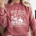 Unapologetically Anti Social Book Club Introvert Reader Comfort Colors Sweatshirt Orchid Unapologetically Anti Social Book Club Introvert Reader Comfort Colors Sweatshirt Orchid