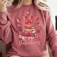 Valentine All Booked For Valentines Book Lovers Teacher Kid Comfort Colors Sweatshirt Orchid Valentine All Booked For Valentines Book Lovers Teacher Kid Comfort Colors Sweatshirt Orchid