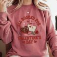 Valentines All Booked For Valentines Book Lover Girl Teacher Comfort Colors Sweatshirt Orchid Valentines All Booked For Valentines Book Lover Girl Teacher Comfort Colors Sweatshirt Orchid
