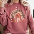 Wild About Reading Books Reader Lover Library Day Librarian Comfort Colors Sweatshirt Orchid