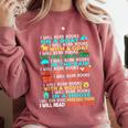 I Will Read Books On A Boat Kids Reading Read Books Comfort Colors Sweatshirt Orchid