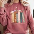 Women Of The Bible Christian Books Full Color Comfort Colors Sweatshirt Orchid