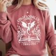Women Dragons Bookish Fantasy Book Club Book Lover Reader Comfort Colors Sweatshirt Orchid Women Dragons Bookish Fantasy Book Club Book Lover Reader Comfort Colors Sweatshirt Orchid