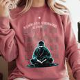 In A World Full Of Bookworms Be A Book Ninja Reading Reader Comfort Colors Sweatshirt Orchid In A World Full Of Bookworms Be A Book Ninja Reading Reader Comfort Colors Sweatshirt Orchid