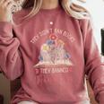 They Didn't Ban Books They Banned Thinking Comfort Colors Sweatshirt Orchid They Didn't Ban Books They Banned Thinking Comfort Colors Sweatshirt Orchid