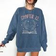 32nd Birthday Women Book Lovers Chapter 32 Its My Birthday Comfort Colors Sweatshirt Blue Jean 32nd Birthday Women Book Lovers Chapter 32 Its My Birthday Comfort Colors Sweatshirt Blue Jean
