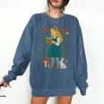 Alice In Wonderland Book Lover Lewis Carroll Rabbit Comfort Colors Sweatshirt Blue Jean Alice In Wonderland Book Lover Lewis Carroll Rabbit Comfort Colors Sweatshirt Blue Jean