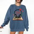 Audiobook Lover Bookish I Paused My Audiobook For This Comfort Colors Sweatshirt Blue Jean