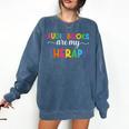 Audiobooks Are My Therapy Book Lover Audiobook Women Comfort Colors Sweatshirt Blue Jean Audiobooks Are My Therapy Book Lover Audiobook Women Comfort Colors Sweatshirt Blue Jean