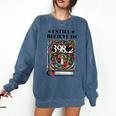 I Still Believe In 3982 Section Fairy Tale Book Lover Comfort Colors Sweatshirt Blue Jean