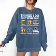 Best Comic Book For Men Women Comic Book Collectors Comfort Colors Sweatshirt Blue Jean