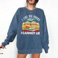 I Like Big Books Librarian Reading Teacher Book Lover Comfort Colors Sweatshirt Blue Jean I Like Big Books Librarian Reading Teacher Book Lover Comfort Colors Sweatshirt Blue Jean