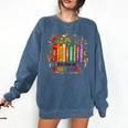 Boho Floral Book Big Fan Of Human Rights Liberal Protest Comfort Colors Sweatshirt Blue Jean Boho Floral Book Big Fan Of Human Rights Liberal Protest Comfort Colors Sweatshirt Blue Jean