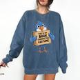 This Is My Book Character Costume Pigeon Kids Reading Comfort Colors Sweatshirt Blue Jean