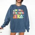 In My Book Keeper Era Librarian School Comfort Colors Sweatshirt Blue Jean In My Book Keeper Era Librarian School Comfort Colors Sweatshirt Blue Jean