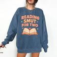 Book Lover Pregnancy Announcement Reveal Smut Comfort Colors Sweatshirt Blue Jean Book Lover Pregnancy Announcement Reveal Smut Comfort Colors Sweatshirt Blue Jean