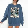 Book Lover Skeleton Reading Love Books Not People Comfort Colors Sweatshirt Blue Jean Book Lover Skeleton Reading Love Books Not People Comfort Colors Sweatshirt Blue Jean