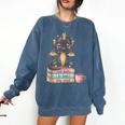Book Lover Stay Weird Be Kind Read Books Baby Dragon Comfort Colors Sweatshirt Blue Jean Book Lover Stay Weird Be Kind Read Books Baby Dragon Comfort Colors Sweatshirt Blue Jean