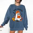 Book Worm Halloween Costume For Book Lovers Comfort Colors Sweatshirt Blue Jean Book Worm Halloween Costume For Book Lovers Comfort Colors Sweatshirt Blue Jean