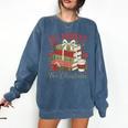 All Booked For Christmas Coquette Xmas Book Club Book Lovers Comfort Colors Sweatshirt Blue Jean All Booked For Christmas Coquette Xmas Book Club Book Lovers Comfort Colors Sweatshirt Blue Jean
