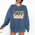 All Booked For Summer Reading Beach Floral Bookish Book Girl Comfort Colors Sweatshirt Blue Jean All Booked For Summer Reading Beach Floral Bookish Book Girl Comfort Colors Sweatshirt Blue Jean