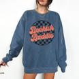 Bookish Baddie Retro Aesthetic Typography Comfort Colors Sweatshirt Blue Jean Bookish Baddie Retro Aesthetic Typography Comfort Colors Sweatshirt Blue Jean