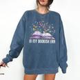 In My Bookish Era World Book Day Girls Comfort Colors Sweatshirt Blue Jean In My Bookish Era World Book Day Girls Comfort Colors Sweatshirt Blue Jean