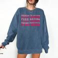 Bookish Romance Tropes Book Club Reader Spicy Book Lover Comfort Colors Sweatshirt Blue Jean