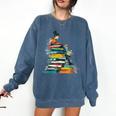 Books Abstract Artist Women Art Painting Books Comfort Colors Sweatshirt Blue Jean Books Abstract Artist Women Art Painting Books Comfort Colors Sweatshirt Blue Jean