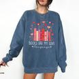 Books Are My Love Language Valentine Reads Bookish Club Comfort Colors Sweatshirt Blue Jean Books Are My Love Language Valentine Reads Bookish Club Comfort Colors Sweatshirt Blue Jean