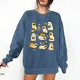 Books Lover Bookish Ghost Himalayan Cat Reading Halloween Comfort Colors Sweatshirt Blue Jean Books Lover Bookish Ghost Himalayan Cat Reading Halloween Comfort Colors Sweatshirt Blue Jean