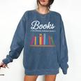 Books The Original Handheld Device Book Lovers Comfort Colors Sweatshirt Blue Jean Books The Original Handheld Device Book Lovers Comfort Colors Sweatshirt Blue Jean