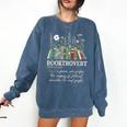 Booktrovert Definition Floral Books Reading Teacher Library Comfort Colors Sweatshirt Blue Jean Booktrovert Definition Floral Books Reading Teacher Library Comfort Colors Sweatshirt Blue Jean