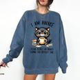 Cat Glasses Coffe Books I Am Awake Please Respect My Privacy Comfort Colors Sweatshirt Blue Jean Cat Glasses Coffe Books I Am Awake Please Respect My Privacy Comfort Colors Sweatshirt Blue Jean