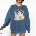 Cat Reading a Romance BookI Like My Books Extra Spicy Comfort Colors Sweatshirt Blue Jean Cat Reading a Romance BookI Like My Books Extra Spicy Comfort Colors Sweatshirt Blue Jean