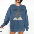 Chapter 69 Book Lovers & Readers 69th Birthday Wildflowers Comfort Colors Sweatshirt Blue Jean Chapter 69 Book Lovers & Readers 69th Birthday Wildflowers Comfort Colors Sweatshirt Blue Jean