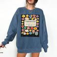 Composition Notebook Costume Teacher Matching Halloween Book Comfort Colors Sweatshirt Blue Jean