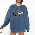 Cozy Mysteries Coffee And Novel For Book Lovers Comfort Colors Sweatshirt Blue Jean Cozy Mysteries Coffee And Novel For Book Lovers Comfort Colors Sweatshirt Blue Jean