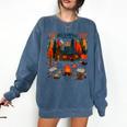 Cozy Reading Cabin Retreat Fall Bookish Autumn Cozy Reader Comfort Colors Sweatshirt Blue Jean Cozy Reading Cabin Retreat Fall Bookish Autumn Cozy Reader Comfort Colors Sweatshirt Blue Jean