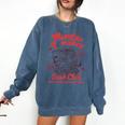 Dark Romance Reader Reading Monster Romance Book Club Comfort Colors Sweatshirt Blue Jean