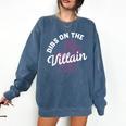 Dibs On The Villain Dark Romance Books Skeleton Morally Grey Comfort Colors Sweatshirt Blue Jean Dibs On The Villain Dark Romance Books Skeleton Morally Grey Comfort Colors Sweatshirt Blue Jean