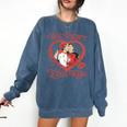 We Didn't Even Kiss Hockey Romance Book Comfort Colors Sweatshirt Blue Jean