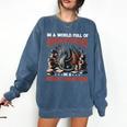 Dragon In A World Full Of Bookworms Be A Book Dragon Comfort Colors Sweatshirt Blue Jean Dragon In A World Full Of Bookworms Be A Book Dragon Comfort Colors Sweatshirt Blue Jean