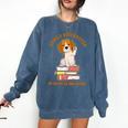 Easily Distracted By Beagles And Books Beagle Dog Comfort Colors Sweatshirt Blue Jean Easily Distracted By Beagles And Books Beagle Dog Comfort Colors Sweatshirt Blue Jean