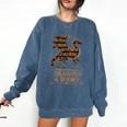 Easily Distracted By Dragons And Books Library Dragon Lover Comfort Colors Sweatshirt Blue Jean