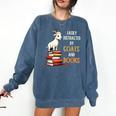 Easily Distracted By Goats And Books Goats And Book Reading Comfort Colors Sweatshirt Blue Jean Easily Distracted By Goats And Books Goats And Book Reading Comfort Colors Sweatshirt Blue Jean