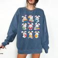 Easter Teacher Cute Bunny Reding Books Librarian Bookworm Comfort Colors Sweatshirt Blue Jean Easter Teacher Cute Bunny Reding Books Librarian Bookworm Comfort Colors Sweatshirt Blue Jean
